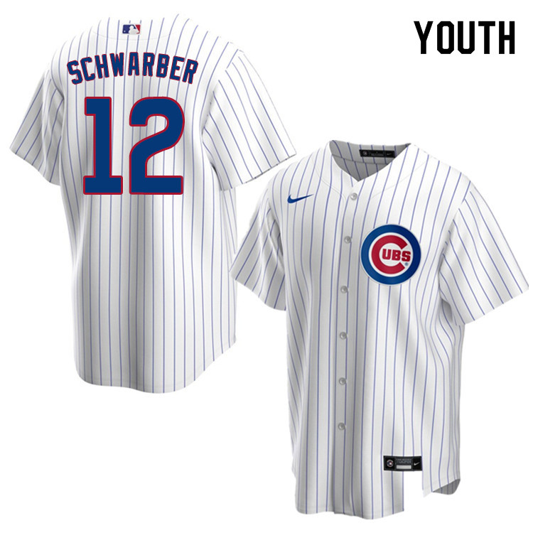 Nike Youth #12 Kyle Schwarber Chicago Cubs Baseball Jerseys Sale-White